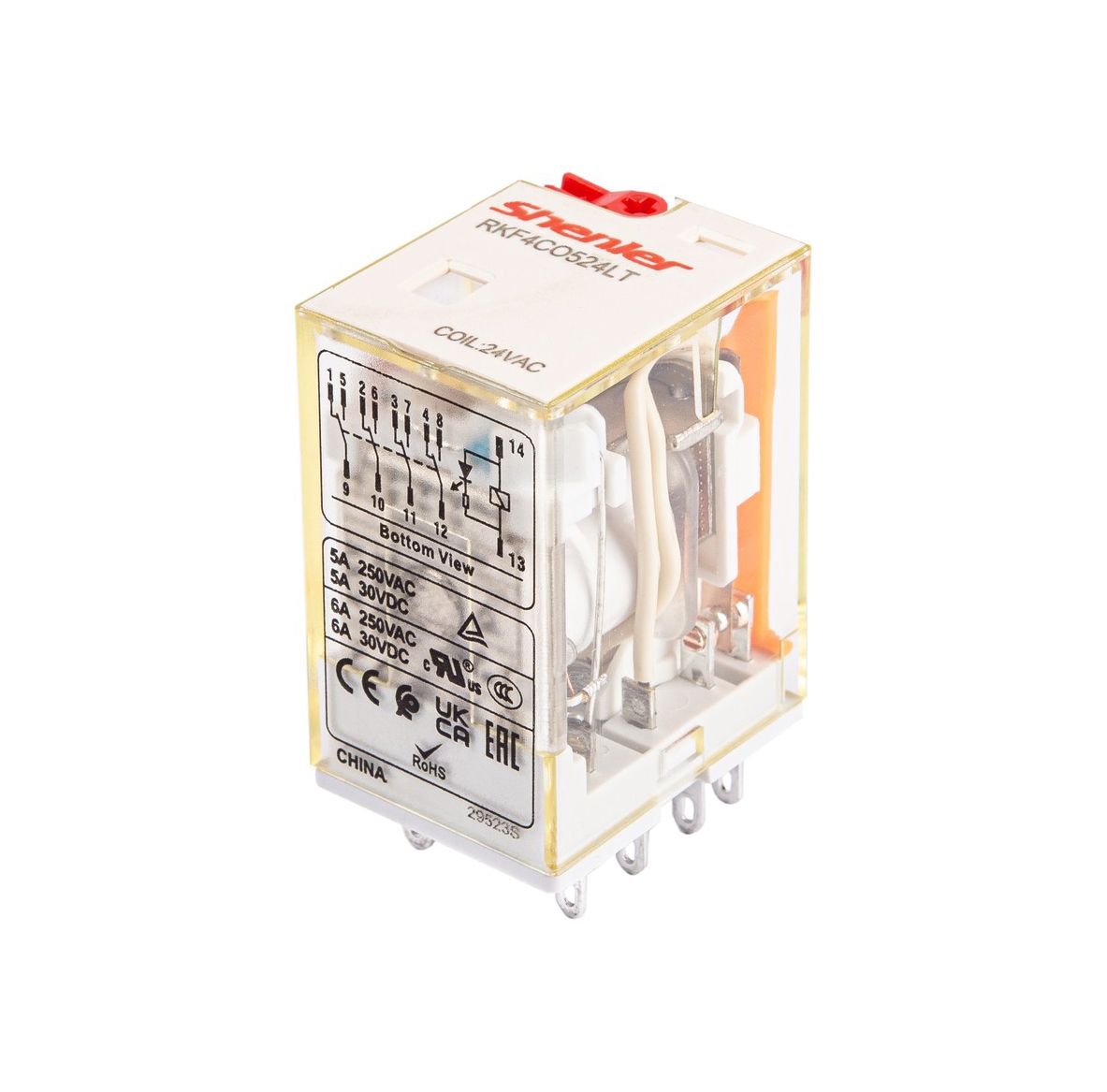 Промежуточное реле Shenler RKF4CO548LT 4CO 6A 48VAC